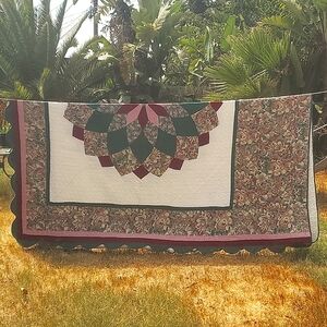 Vintage King Size Quilt Bed Spread